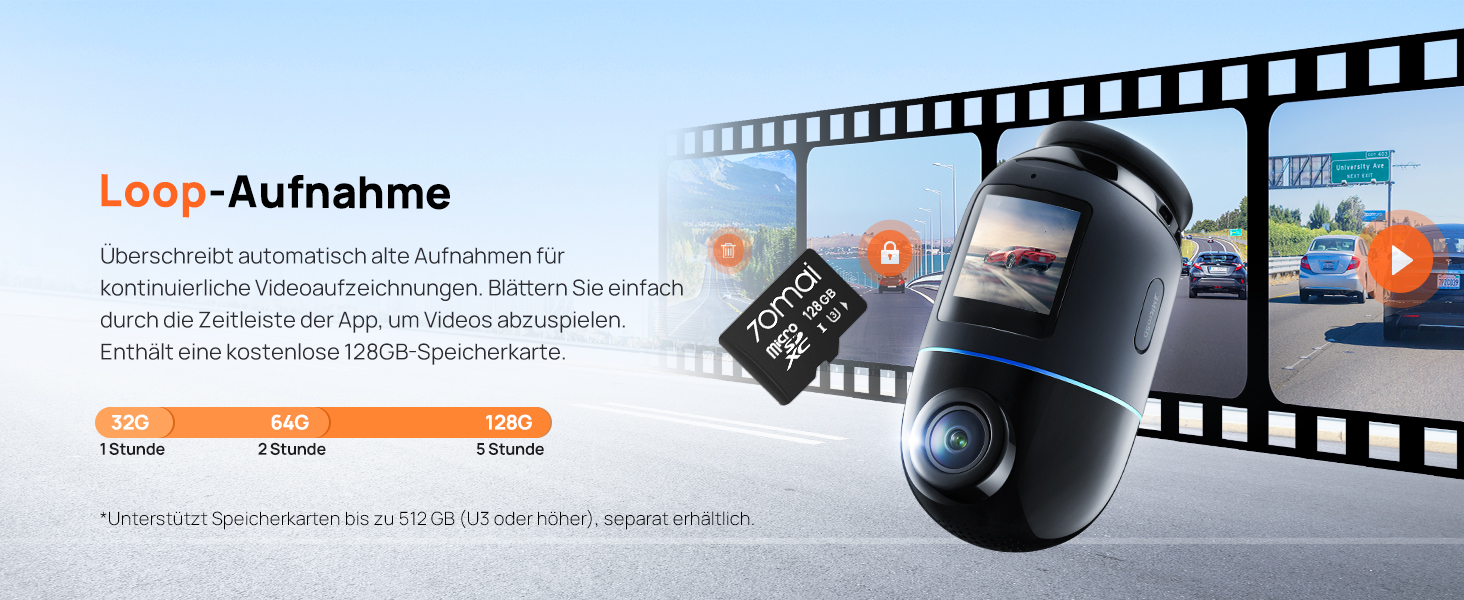 70mai 4K Omni X800 Dashcam – Detail 10