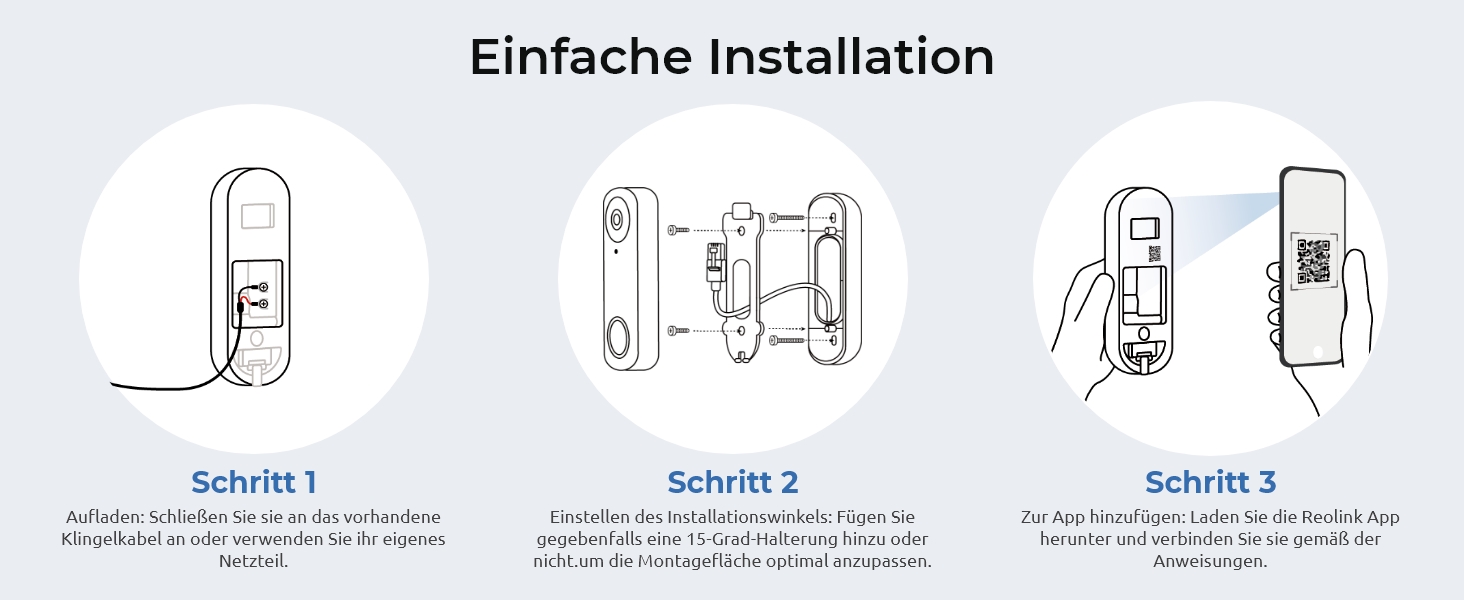 Reolink Video-Türklingel WiFi 5MP mit Home Hub Mini – Detail 14