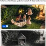 Reolink Home Hub Mini Set mit vier Argus Solar 3K Akku-Kameras