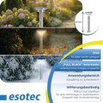 Esotec Tini 45 Solar Standleuchte mit PIR-Sensor