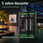 Takit Netzwerktester RJ45 CAT5e bis CAT8