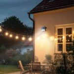 Luceco Solar-LED-Flutlichtstrahler mit PIR-Bewegungsmelder
