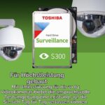 Toshiba S300 Surveillance-Festplatte 2 TB, 3,5 Zoll SATA
