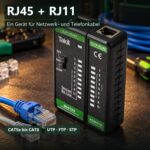 Takit Netzwerktester RJ45 CAT5e bis CAT8