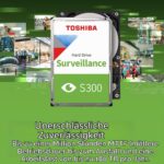 Toshiba S300 Surveillance-Festplatte 2 TB, 3,5 Zoll SATA