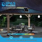 Aigostar Solarlampe mit Bewegungsmelder und Fernbedienung