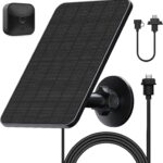Rhorawill 4W Solarpanel für Blink Outdoor Kamera