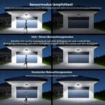 SIGRILL Solarlampen Aussen mit Bewegungsmelder, 4 oder 6 Stück, 150 LED