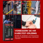 Mcbazel RJ45 RJ11 Netzwerktester Kabeltester