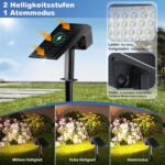 FIFlying Solarstrahler Aussen IP67, 2 bis 6 Stück, Warmweiss oder Kaltweiss