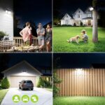 INTELAMP Solarstrahler mit Bewegungsmelder und Fernbedienung