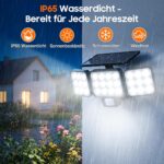 GEARLITE Solarlampe Aussen mit Bewegungsmelder