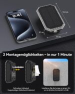 TECKNET Solar Wandleuchte für Aussen Produktfoto
