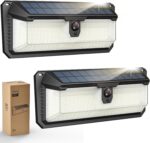 Philips Solarlampe Aussen mit Bewegungsmelder, 258 LEDs
