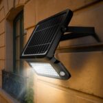 Luceco Solar-LED-Flutlicht mit PIR-Bewegungsmelder 10 W