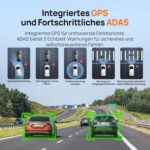 70mai 4K Omni X800 Dashcam mit Heckkamera RC14
