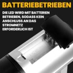 Retoo Kamera-Attrappe mit blinkender LED, schwenkbar, innen
