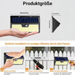 vighep Solar-Wandleuchte Aussen mit Bewegungsmelder, 318 LED