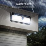 Philips Solarlampe Aussen mit Bewegungsmelder, 258 LEDs