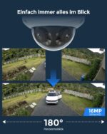 Reolink Duo 3V PoE 16MP 180° Dual-Objektiv Überwachungskamera