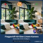 Mini Kamera 4K WLAN mit Akku und Standfuss