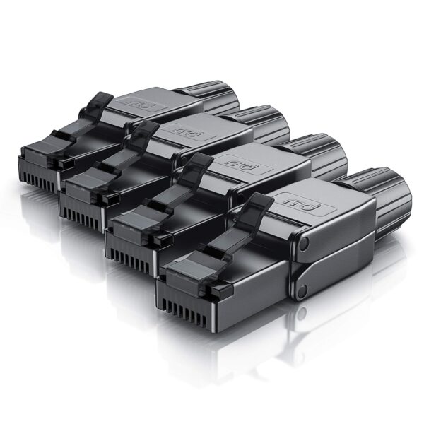 CSL feldkonfektionierbarer RJ45-Stecker Cat6/7, 4 Stück