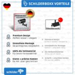 SCHILDERBOXX Schild Videoüberwachung