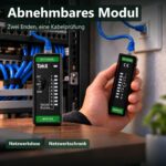 Takit Netzwerktester RJ45 CAT5e bis CAT8