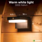 Brendz Lima Solar Wandleuchte mit Bewegungsmelder