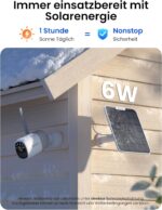 Reolink Altas 2K Solar-Überwachungskamera Aussen