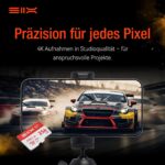 SIX M100 microSDXC 64 GB U3 V30 mit Adapter