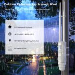 WAVLINK AC600 Outdoor-WLAN-Repeater WN570HA1, IP65, Dual Ban