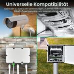 GEARit Outdoor Cat6 Netzwerkkabel 30 m schwarz