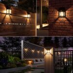 Flacchi Solarlampe mit Bewegungsmelder als Set