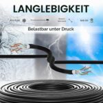 Mr. Tronic Cat6 Outdoor Netzwerkkabel 100 m Rolle