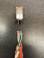 odedo RJ45 Stecker CAT7 orange Metall, 10 Stück