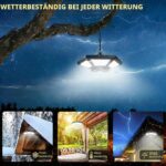 yowin Solar-Strahler mit Bewegungsmelder und Fernbedienung