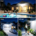 GEARLITE Solarlampe Aussen mit Bewegungsmelder