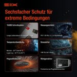 SIX M100 microSDXC 64 GB U3 V30 mit Adapter