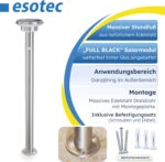 Esotec Tini 85 Solar Standleuchte mit PIR-Sensor