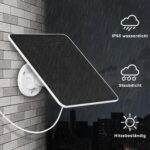 YCTechCam 5 W Solarpanel für Ring Kamera, 1 Stück, 2er- oder