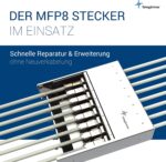 Telegärtner MFP8 RJ45-Stecker Cat6A geschirmt T568B feldkonfektionierbar