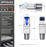 CSL feldkonfektionierbarer RJ45-Stecker Cat8