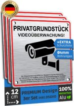 SCHILDERBOXX Schild Videoüberwachung