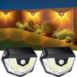 Goffii Solarlampe mit Bewegungsmelder für Aussen