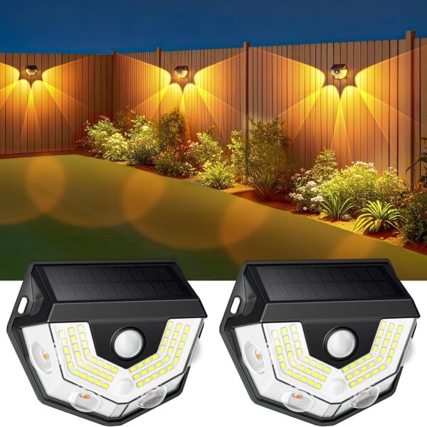 Goffii Solarlampe mit Bewegungsmelder für Aussen