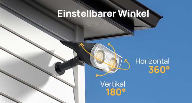 Linkind Solar-Gartenleuchte StarRay 2 mit Bewegungsmelder, 4er-Set – Detail 3