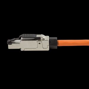 odedo 4x RJ45 Netzwerkstecker Cat6A Metall, werkzeuglos – Detail 4