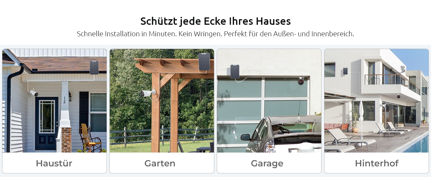 Reolink Argus Eco+SP Solar-WLAN-Kamera mit Solarpanel für den Aussenbereich – Detail 12