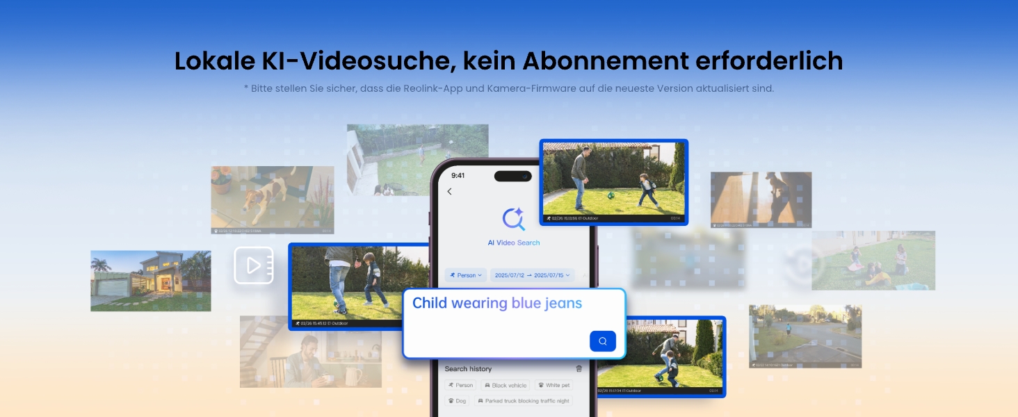 Reolink Elite Floodlight WiFi Flutlichtkamera mit 180°-Panorama – Detail 1